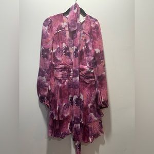 LOVESHACKFANCY silk mini dress Size 2